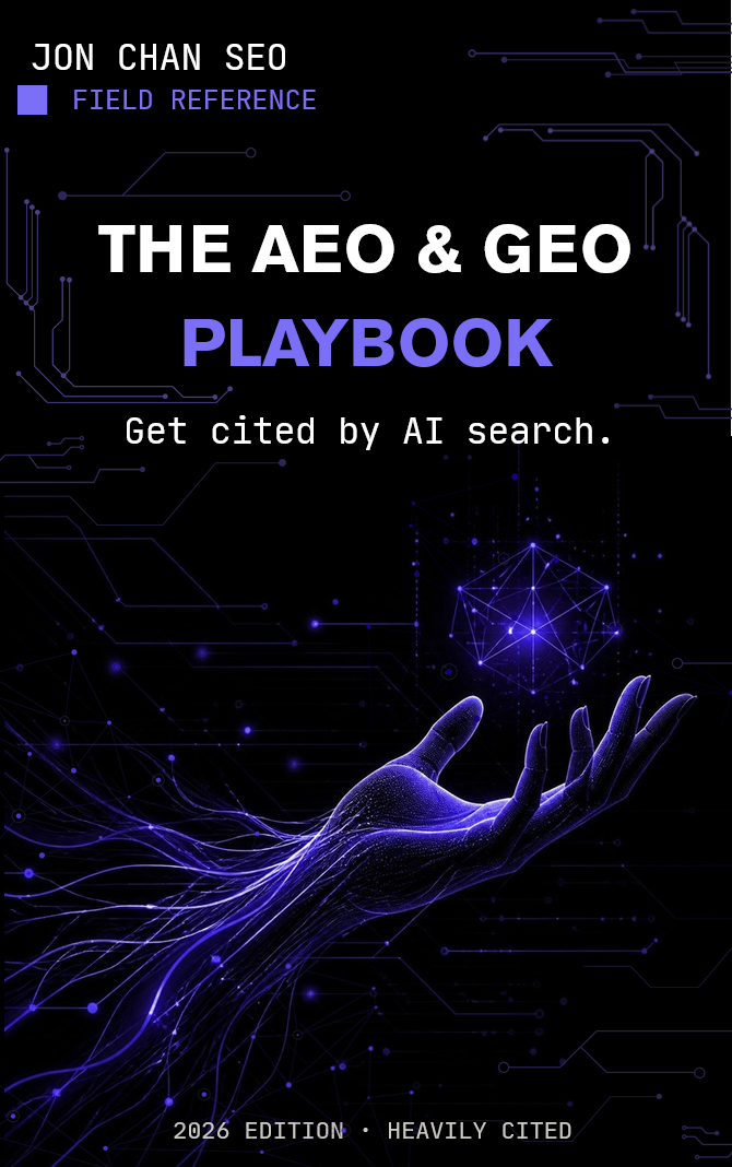 The AEO and GEO Playbook cover
